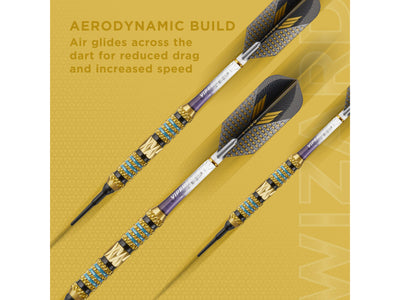 Viper Wizard Blue/Black Soft Tip Darts 18 Grams - HomeFitPlay