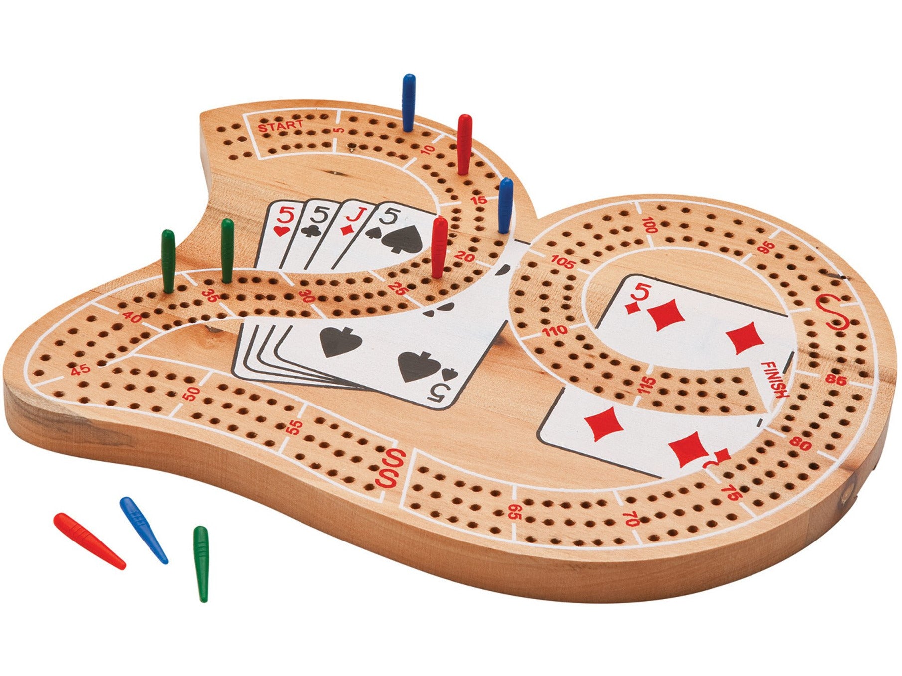 Mainstreet Classics Wooden "29" Cribbage Board - HomeFitPlay
