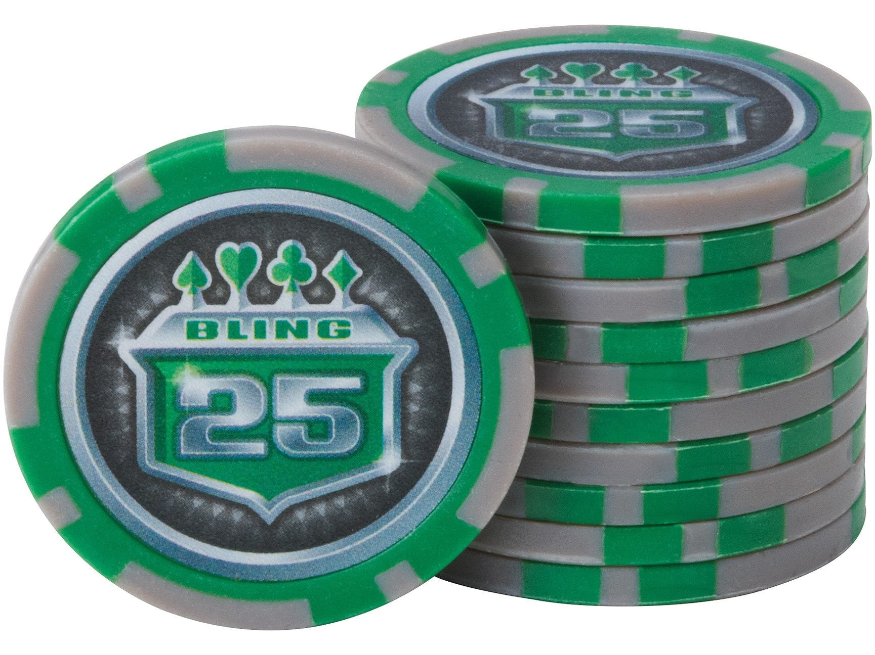 Fat Cat Bling 13.5 Grams 500Ct Poker Chip Set - HomeFitPlay