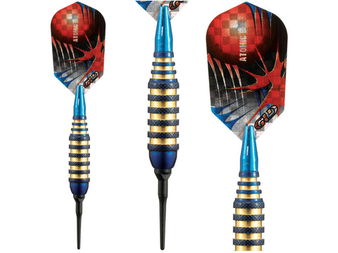 Image of Viper Atomic Bee Blue Soft Tip Darts 16 Grams - HomeFitPlay