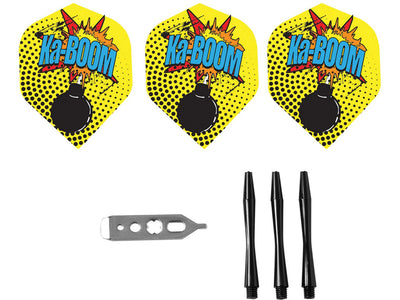 Viper Comix Steel Tip Darts Black 22 Grams - HomeFitPlay