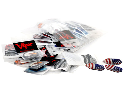 Viper Flights Standard Assortment - 50 Sets - HomeFitPlay
