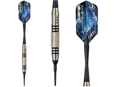 Viper Silver Thunder Soft Tip Darts 1 Knurled Ring 20 Grams - HomeFitPlay